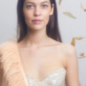 FLOATED GRACE BOLERO CORSAGE-iosoy-PEACH-19