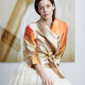 FLOATED GRACE TULIP JACKET-iosoy-GOLD-25